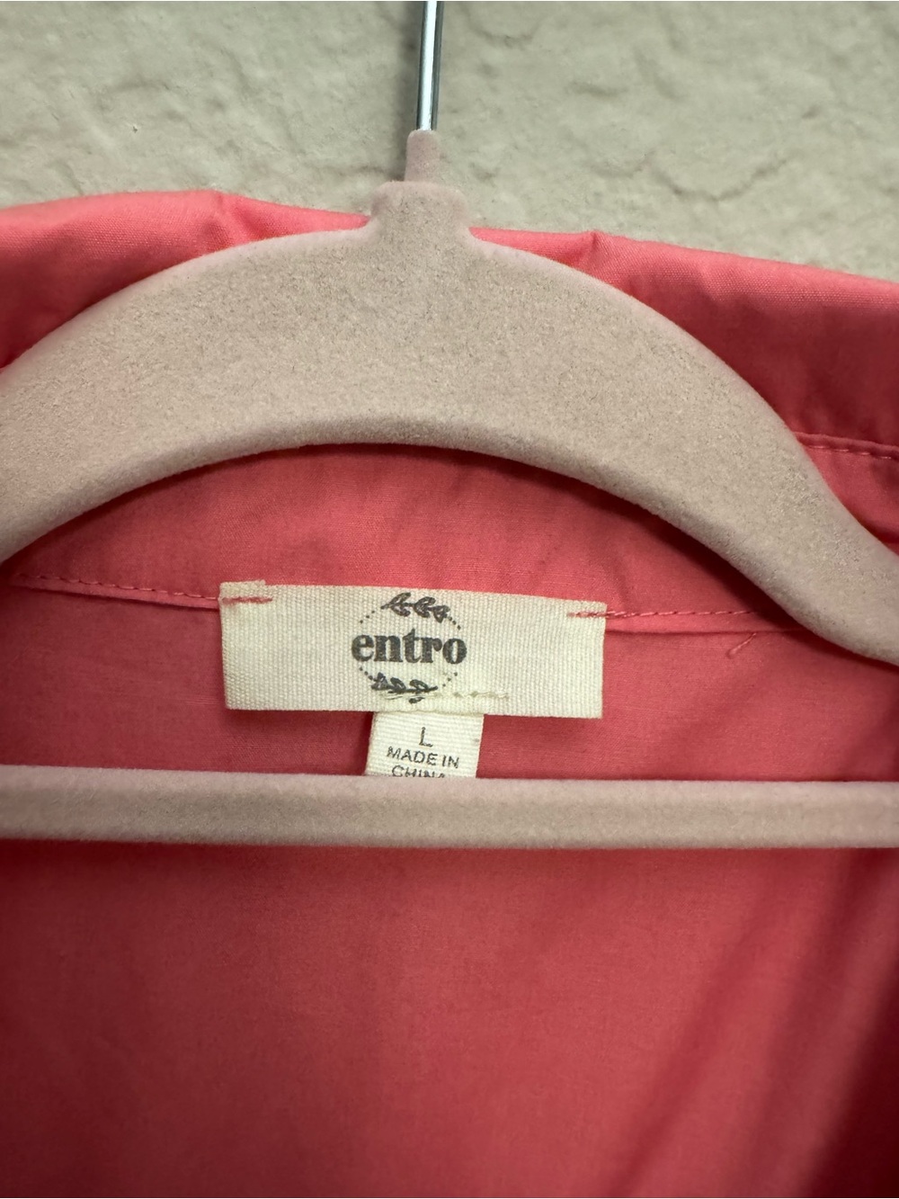 entro pink button up dress - Picture 4 of 6